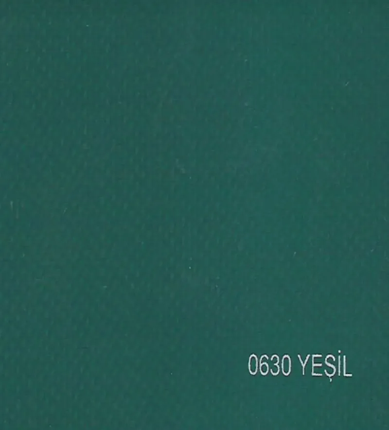 1100 Kalite Polyester Branda Pvc Su Geçirmez 150 Cm X 1 M YEŞİL