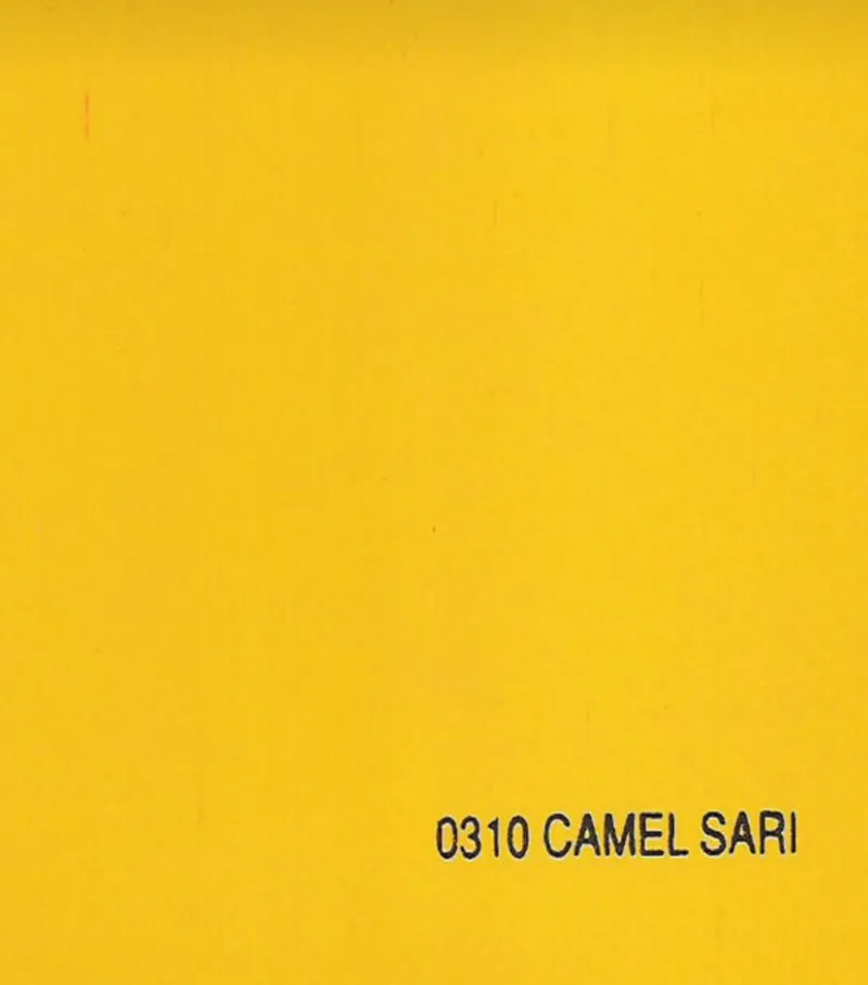 1100 Kalite Polyester Branda Pvc Su Geçirmez 150 Cm X3M SARI