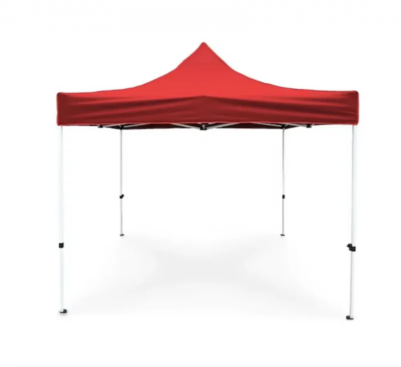 3x3 Gazebo Çardak Katlanır Tente Kamelya-Kırmızı Renk