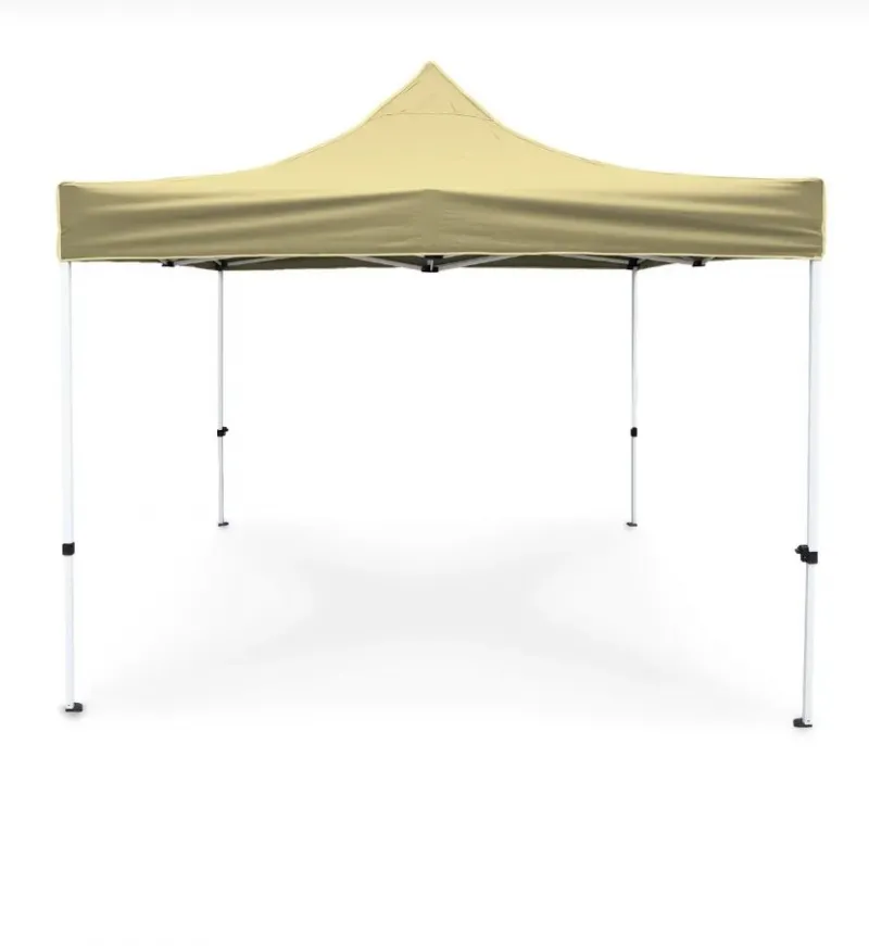 3x3 Gazebo Çardak Katlanır Tente Kamelya-Krem Renk